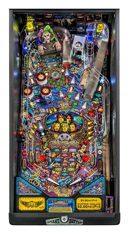 AerosmithProPlayfield001.jpg Aerosmith Pro Pinball Machine by Stern