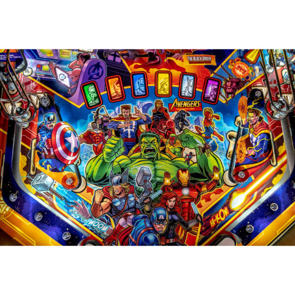 Avengers: Infinity Quest Pro Pinball Machine by Stern