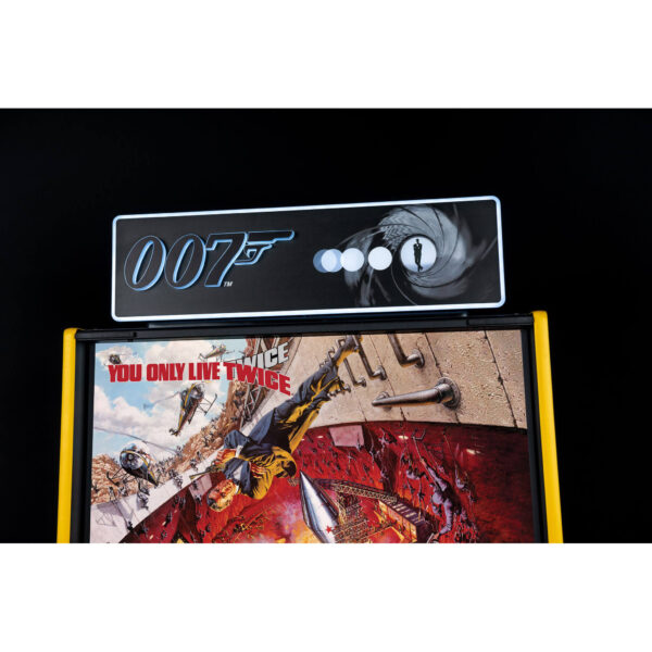 Bond-Topper-1.jpeg James Bond 007 Pinball Topper by Stern