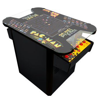 Pac-man’s Pixel Bash Home Cocktail Table with 32 games