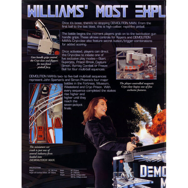Demo-Man-4.jpg Demolition Man Pinball Machine by Williams