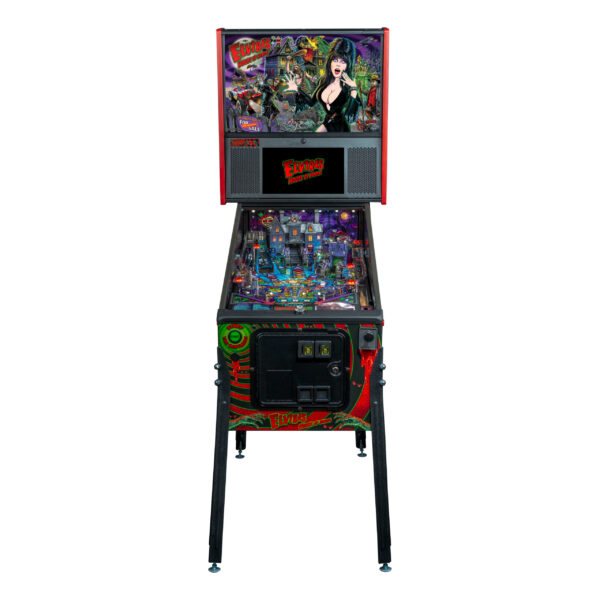 Elvira-Premium-Cabinet-FF-scaled-1.jpg Elvira’s House of Horrors Premium Pinball Machine by Stern