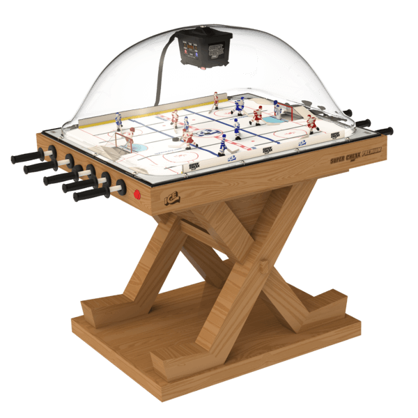 Golden-Maple.png Super Chexx Premium Standard Home Edition Bubble Hockey