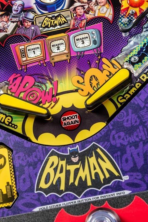 Batman 66 Premium Pinball Machine by Stern