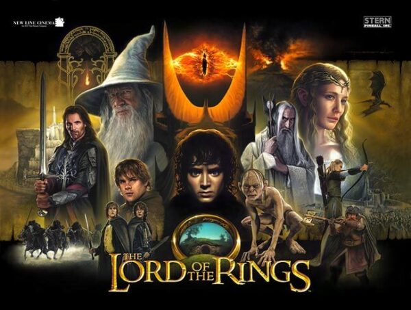 LOTRbg.jpg Lord of the Rings Pinball Machine by Stern