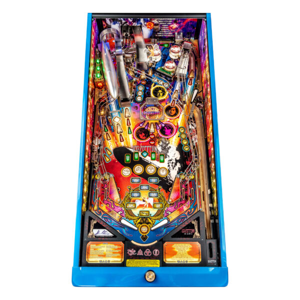 LedZeppelin-LE-Playfield2-scaled-1.jpg Led Zeppelin Limited Edition Pinball Machine by Stern