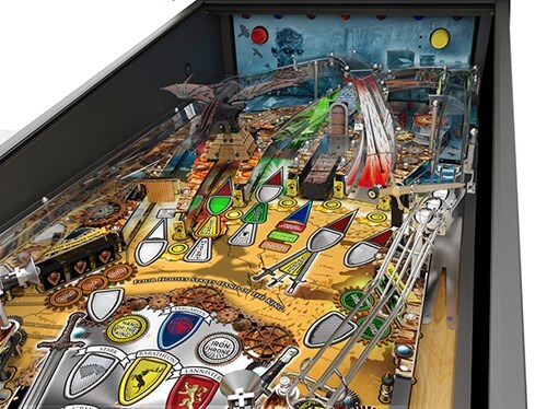 PRO20Dragon.jpg Game of Thrones Pro Pinball Machine by Stern