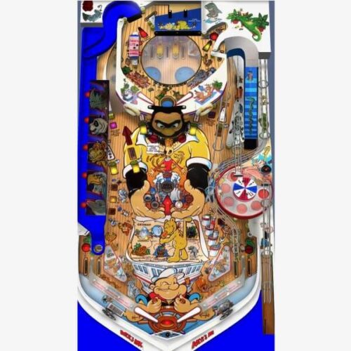 Popeye-2.jpg Popeye Pinball Machine by Bally
