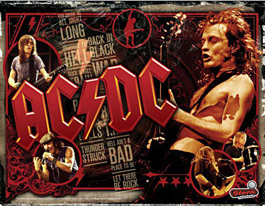 AC/DC Premium Pinball Machine by Stern