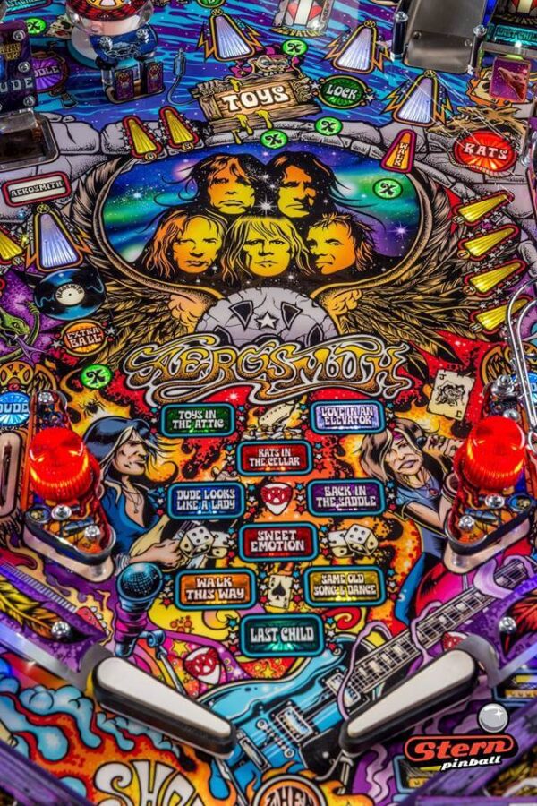 Aerosmith Pro Pinball Machine by Stern