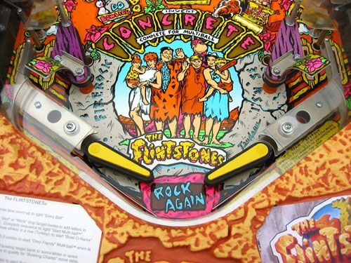 flintpf1.jpg Flintstones Pinball Machine by Williams
