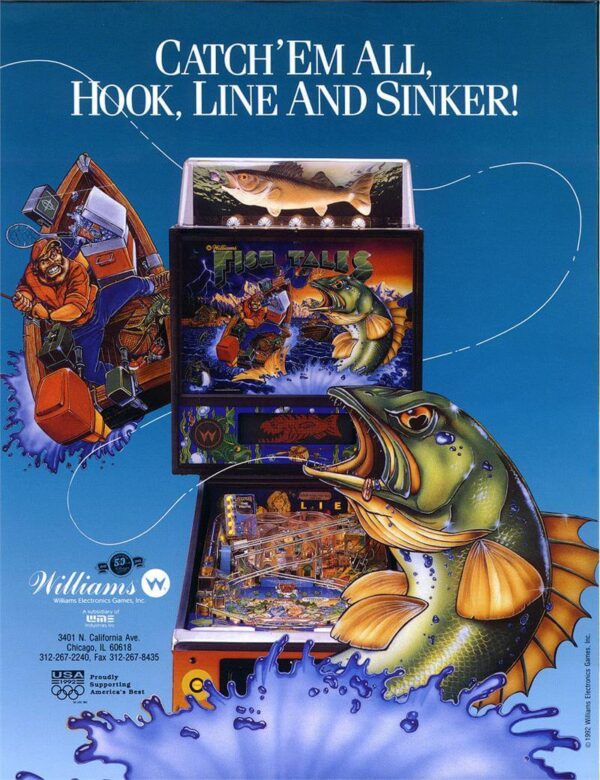 ftflyer1.jpg Fish Tales Pinball Machine by Williams