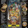 gotflyerback.jpg Game of Thrones Pro Pinball Machine by Stern
