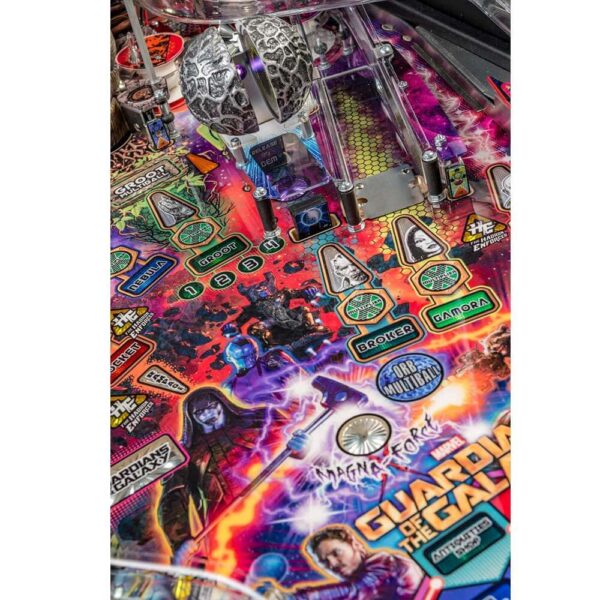 gotg7.jpg Guardians of the Galaxy Pro Pinball Machine by Stern
