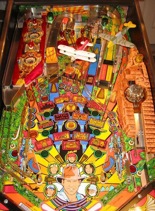 ijpf.jpg Indiana Jones Pinball Machine (1993) by Williams