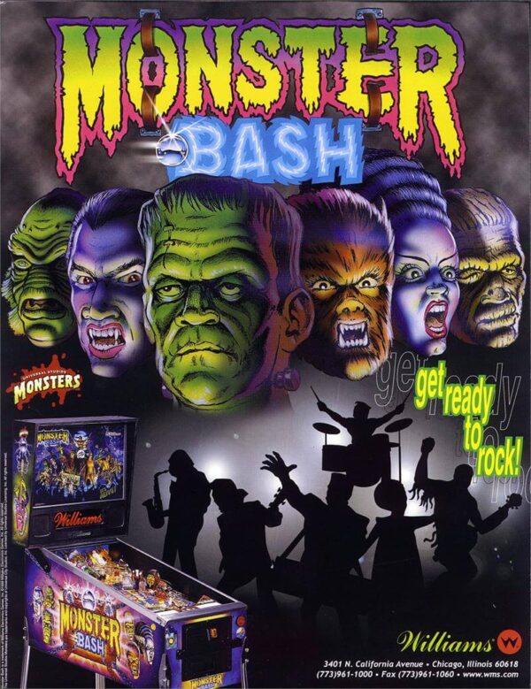 mbflyer1_2.jpg Monster Bash Pinball Machine by Williams