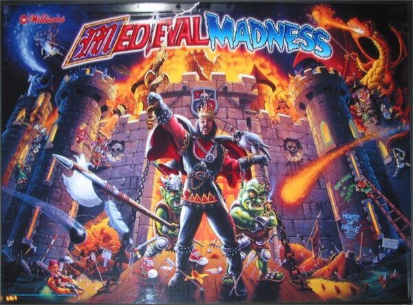 mmbg.jpg Medieval Madness Pinball Machine by Williams