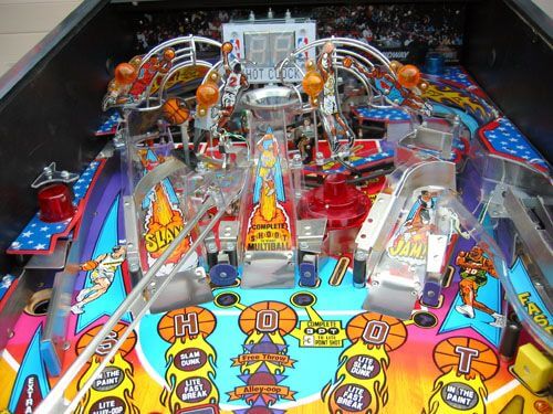 nbafbpf2.jpg NBA Fastbreak Pinball Machine by Bally