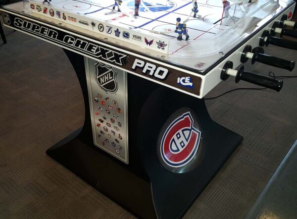 nhl-02.jpg NHL Licensed Super Chexx Pro Bubble Hockey – Choose Your Teams!