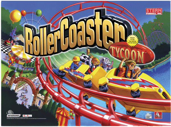 rctbg.gif Roller Coaster Tycoon Pinball Machine by Stern